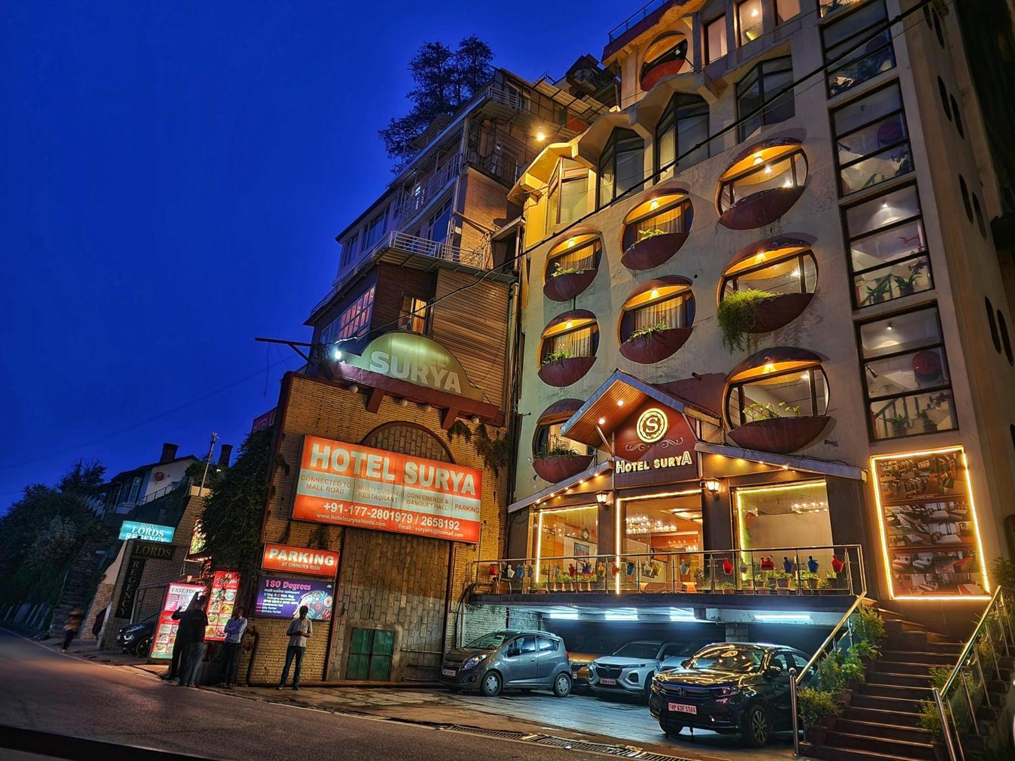 Hotel Surya Shimla Exterior foto
